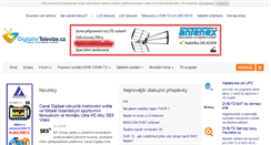 Desktop Screenshot of digitalnitelevize.cz